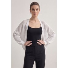 Neden Tekstil Premium Ajurlu Ince Triko Bolero Hırka