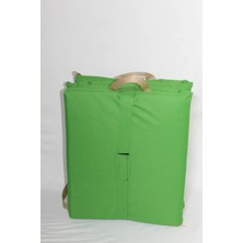 Beyna Spor Minderleri Yeşil Katlanır Taşınabilir Şezlong Minderi Çanta Tipi Fıstık Yeşili 180*55*4CM Hasır