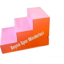 Beyna Spor Minderleri 3 Basamaklı Jimnastik Merdiveni 90*60*60CM