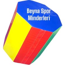 Beyna Spor Minderleri Sekizgen Silindir Minderi 50*50*70CM