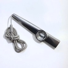 Toga Ipli Metal Kazoo Metalik Gri