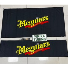 Şimika Meguiars Siyah Torpido ve Sırt Havlusu Seti 2 Adet (Torpido 35X135 , Sırt 70 x 135) (Anahtarlık Hediye)