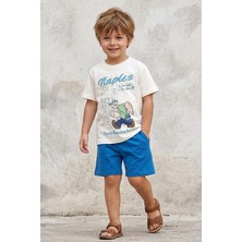 Dmb Kids Erkek Çocuk Penye Şortlu Takım DMB-7637