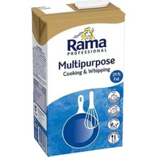 Rama Krema Yemeklik Çok Amaçlı %31 Yağ 1 Lt x 8 Adet (Koli)