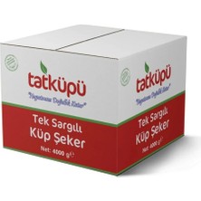 Tatküpü Tek Sargılı Küp Şeker 4 kg