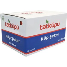 Tatküpü Küp Şeker 1 kg (405 Adet) x 20 Paket