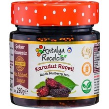 Antalya Reçelcisi Şeker Ilavesiz Karadut Reçeli 290 gr