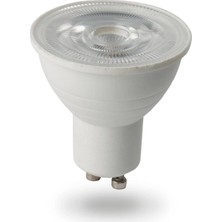 MiraLive Noas YL91 0706 M 7W Mercekli LED Çanak Ampül Amber GU10 Duy