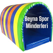 Beyna Spor Minderleri Jimnastik Minder Gökkuşağı TÜNEL120*80*80CM 120*60*10CM