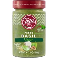 Polli Pesto Fesleğen Sosu Vegan 190 G