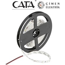 AyrStore Buğz 5 Metre Ct 4480 Cata 10 Çip Iç Mekan Şerit LED Beyaz 12V