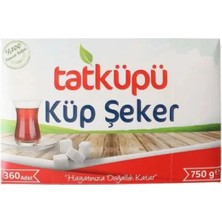 Tatküpü Küp Şeker 750 G (360 Adet) x 20 Paket
