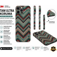 Astakos iPhone 15 Pro Max Uyumlu 3m Premium Desenli Arka Kaplama Skin Sticker