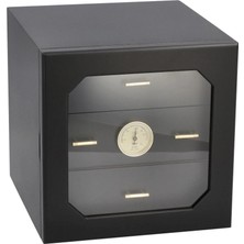 Adorini Chianti-M Deluxe Humidor – Matt Black 125S