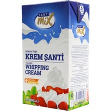 Şanti Mix Şekerli Sıvı Şanti Whipping Cream 1 Lt x 12 Adet (Koli)