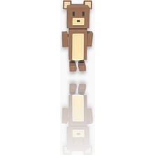 Super Bear Adventure - Ayı , Baaren ve Şika Kaliteli LOY3D 9 cm