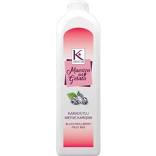 Krater Karadut Meyveli Püre Frozen 1 kg
