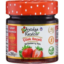 Antalya Reçelcisi Şeker Ilavesiz Çilek Reçeli 290 gr