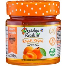 Antalya Reçelcisi Şeker Ilavesiz Kayısı Reçeli 290 gr