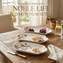 Noble Life 3’lü Porselen Kulplu Servis Seti