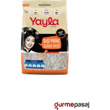 Yayla Gurme Sushi Pirinci 500 g Vegan Düşük Yağlı Düşük Şekerli Özel Özellikli