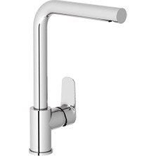 A43396 Artema Flow Square Eviye Bataryası, Krom