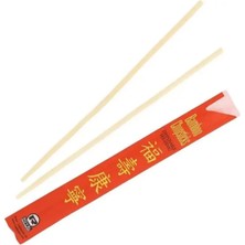 De&co Bambu Kırmızı Kağıtlı Chopstick 100'LÜ