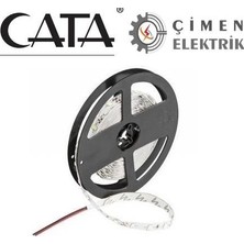 Hace Bazaar 5 Metre Cata Ct 4482 10 Çip Iç Mekan Şerit LED Kırmızı 12V