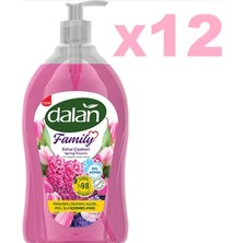 Dalan Family Sıvı Sabun Bahar Çiçekleri 400ML x 12