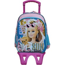 Frocx Barbie Çekçekli Okul Çantası 48241