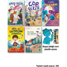 Timaş Çocuk Kayıp Çileğin Sırrı Çöp Ülkesi Pelikanım Peli Ay Kaşifi Arel ve Enteresan Kumbarası Üç Kuş Hikaye