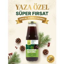1000 ml 1 Şişe Bergama Kozak Vakfı Kozalak Şurubu Giritli Metin Efendi