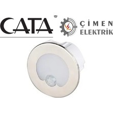 İlk El Grup Eco Lounge Cata Ct 5174 1.5W Radar Sensörlü Koridor Aydınlatması 3200K Gün Işığı