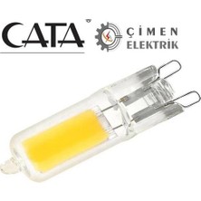 Hace Bazaar Cata Ct 4222 LED 7W 220V Kapsül Ampul 3200K Gün Işığı G9 Duy