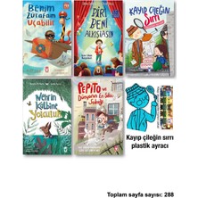 Timaş Çocuk Benim Zürafam Uçabilir Biri Beni Alkışlasın Kayıp Çileğin Sırrı Nehrin Kalbine Yolculuk Pepito ve Dünyanın En Sıkıcı Sokağı