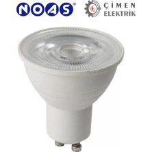 Hace Bazaar Noas YL91 0702M 7W Mercekli LED Çanak Ampül 3200K Günışığı GU10 Duy