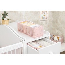 MiraLive Baby Akordiyon Organizer Çekmece Düzenleyici Medium (Pembe) - 04096