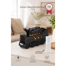 Torima Hava Nemlendiricisi Led Işıklı Aroma Difüzör Tank Tasarım Ultrasonik 300 ML H20 Siyah
