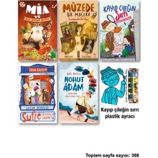 Timaş Çocuk Mia ve Bazı Şekerli Şeyler Müzede Bir Macera Kayıp Çileğin Sırrı Sufle Severler Sahnesi Suçun Şahsiliği Nohut Adam