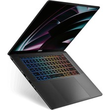 MSI Msı Stealth 16 Aı+ B3WI-003TR Intel Core Ultra 9-386H Aı 96GB Ddr5 4tb SSD +4tb SSD 16GB/RTX5080 125W 16" Qhd+ (2560 x 1600) Oled, 240hz,  Freedos Gaming Laptop B3WI003TRF48+ZETTAÇANTA
