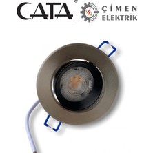 Hace Bazaar Ct 5252 Cata 7W Satin Gövde LED Spot Armatür Beyaz Işık 6400K