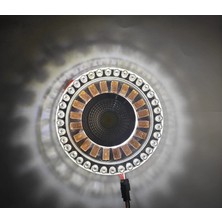 İlk El Grup Sunled 8005 Cam Spot Kasası 5W Beyaz Işık LED Çerçeveli Günışığı - Priz ve Anahtar Için