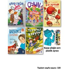 Timaş Çocuk Kayıp Çileğin Sırrı Oyun Satıcısı Sırtımdaki Kocaman Torba Düşünce Kumandası Temmuz Kabuğu
