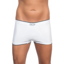 Mor AVM Beyaz Mı Emay 2103 Soft Erkek Boxer