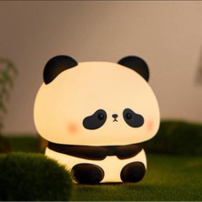 Empressco Hepbimoda Panda Lamba Çocuk Odası Gece Lambası Masaüstü Panda Lamba Sevimli Silikon Lamba - Fiyatı, Yorumları