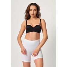 Mor AVM Beyaz Mı Emay 3003 Soft Paçalı Boxer