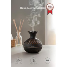 Torima Hava Nemlendiricisi Led Işıklı Flower Ultrasonik 300 ML H15 Koyu Kahverengi