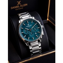 Daniel Klein Damat ve Takım Elbiseye Özel 2 Yıl Garantili Çelik Kordon Erkek Kol Saati VS.BLKT.1063