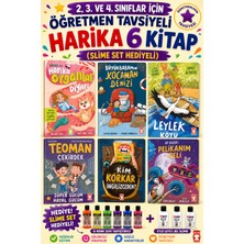 Timaş Çocuk Timaş 2,3. ve 4.sınıflar Için Öğretmen Tavsiyeli Harika 6 Kitap  (Slime Set Hediyeli)
