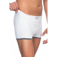 Mor AVM Beyaz Mı Emay 2104 Soft Erkek Boxer